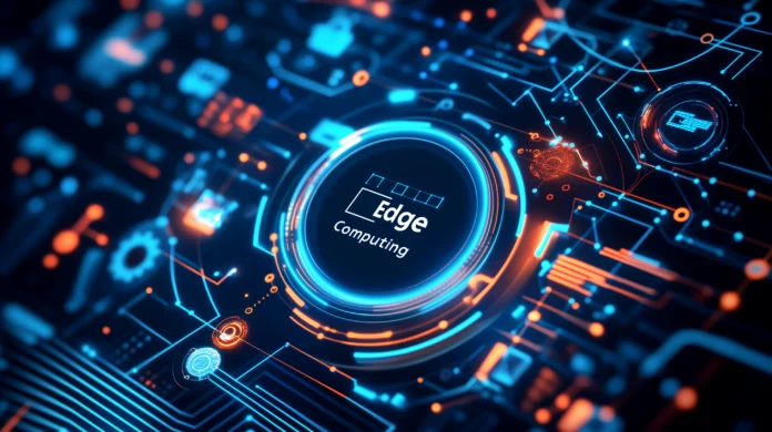 A imagem exibe uma interface digital com a frase 