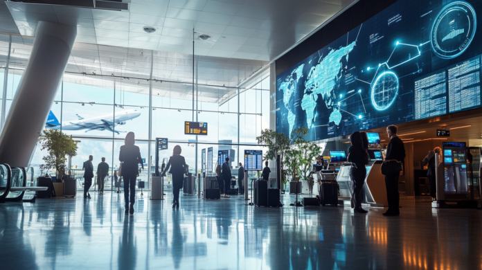 A evolução dos aeroportos na última década: tecnologia, biometria e IA transformam a experiência dos passageiros, tornando viagens mais rápidas e seguras