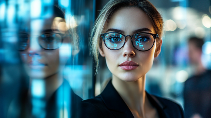 Banner informativo sobre o Concurso Público Nacional Unificado 2025 com destaque para a inclusão feminina na área de Tecnologia da Informação, apresentando ícones de TI e ilustrações de mulheres atuando no setor público.