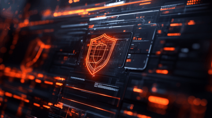 Imagem ilustrativa do Google Chrome com o logotipo e um escudo sobreposto, simbolizando proteção à privacidade online. A tela exibe uma mensagem sobre a atualização do Chrome 136, com foco na segurança e privacidade durante a navegação.