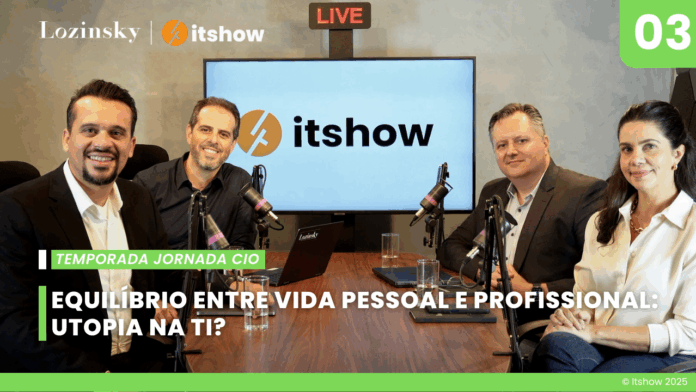 Imagem de divulgação do portal Itshow e Jornada CIO sobre Liderança