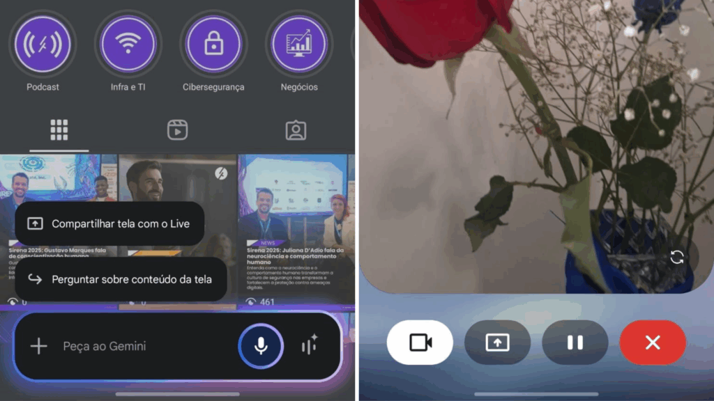 Google Gemini Live: Agora disponível para interações sobre vídeos e arquivos 1 Apresentacao Institucional Gratis 169 colorido