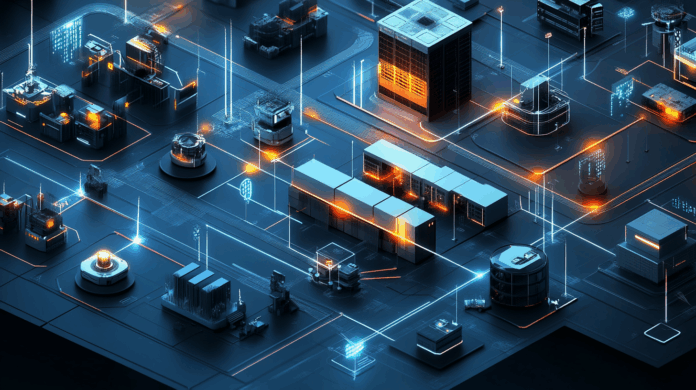 Microssegmentação visualizada com redes segmentadas, workloads isoladas e segurança baseada em identidade em ambientes de nuvem e data center.